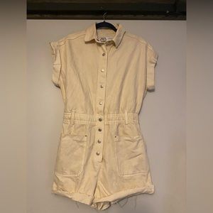 Zara short sleeve romper